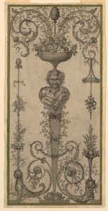 Arabesque Design for a Panel by Unknown artist