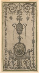 Arabesque Design for a Panel