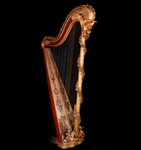Harp of the Queen of France Marie Antoinette by Unknown artist