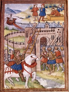Assault on a Castle. Episode of the 100 Year War