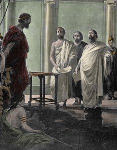 Athenian General and Politician Alcibiades (450 BC-404 BC), Disciple of Pericles and Socrates