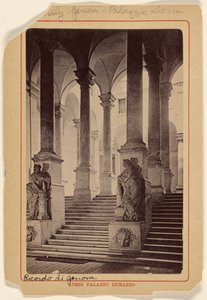 Atrium of Palazzo Durazzo at Genoa, Italy by Unknown artist