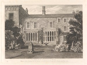 Bay Windows in the Flower Garden at Farnley by Unknown artist