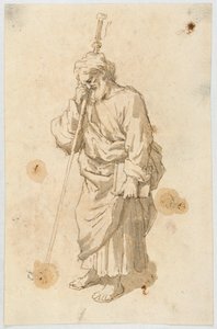 Bearded Man with a Staff