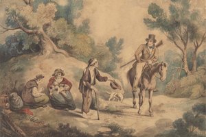 Beggars and Horseman