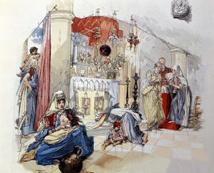 Bethlehem (West Bank): The Milk Cave, 1890 by Unknown artist