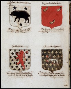 Blazons of Knights of the Round Table by Unknown artist