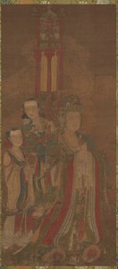 Bodhisattva and Attendants by Unknown artist