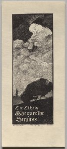 Bookplate: Margarethe Strauss