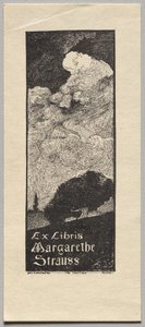 Bookplate: Margarethe Strauss