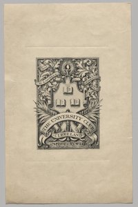 Bookplate: The University Club, Cleveland