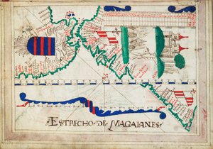 Bound in an Atlas of Twenty-Five Charts with Diagrams and Tables. Portuguese or Spanish. by Unknown artist