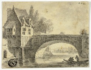 Bridge with House