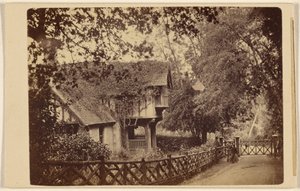 British Country Cottage by Unknown artist