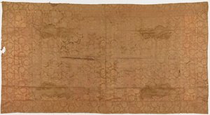 Brocade, Silk. A Buddhist Monk