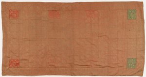 Brocade, Silk. A Buddhist Monk