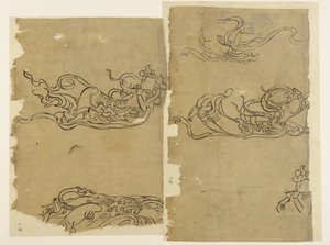 Buddhist Angel--Apsaras by Unknown artist