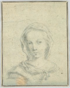 Bust of a Young Girl by Unknown artist