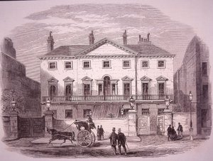 Cambridge House in Piccadilly (1860), Home of PM Lord Palmerston