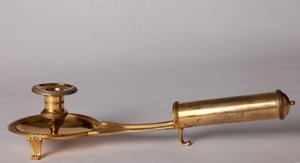 Candlestick, Gilt on Copper, Early 19th Century, Empire Style by Unknown artist
