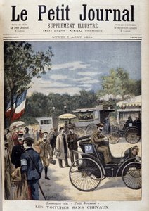 Cars Without Horses, First Car Panhard Levassor - Cover. 