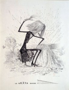 Cartoon Depicting the Composer Franz Liszt by Unknown artist