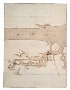 Chart of River Medway and Part of the Thames: No.24 Sheerness, c.1590 by Unknown artist