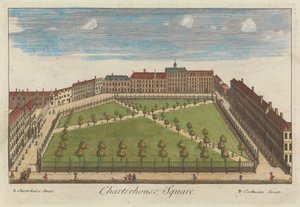 Charterhouse Square by Unknown artist