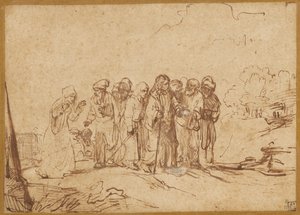 Christ and the Canaanite Woman by Unknown artist