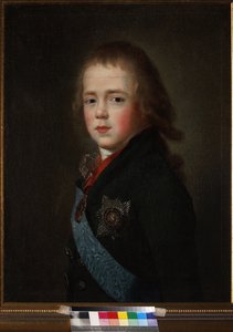 Portrait of Grand Duke Constantine Pavlovich of Russia (1779-1831) as Child
