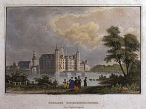 Copenhagen: Fredericksburg Castle by Unknown artist
