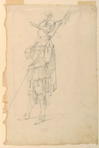 Costume Design: A Halberdier for a Ballet
