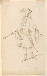 Costume Design: A Nobleman, King, or Prince for a Ballet by Unknown artist