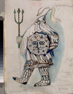 Preparatory Costume for the Opera 