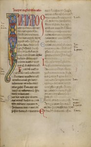 Decorated Initial I by Unknown artist