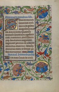 Decorated Initial S