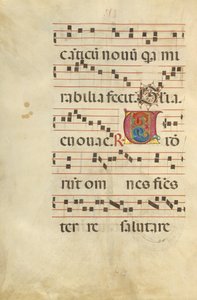Decorated Initial V