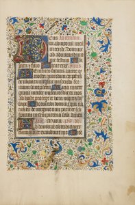 Decorated Text Page by Unknown artist