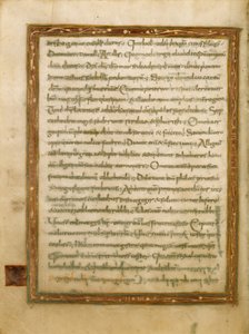 Decorated Text Page by Unknown artist