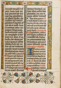 Decorated Text Page by Unknown artist