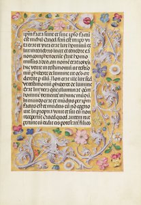 Decorated Text Page by Unknown artist