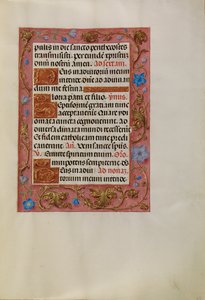 Decorated Text Page by Unknown artist