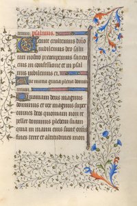 Decorated Text Page by Unknown artist
