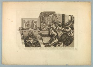 Decorations by Lebrun and Mignard at the Palace of Versailles by Unknown artist