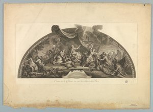 Decorations by Lebrun and Mignard at the Palace of Versailles