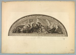 Decorations by Lebrun and Mignard at the Palace of Versailles by Unknown artist