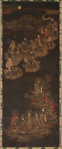 Descent of the Nine Luminaries and the Seven Stars at Kasuga by Unknown artist