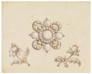 Design for Three Brooches