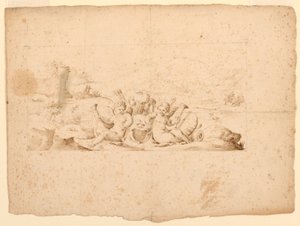 Design for a Book Illustration by Unknown artist