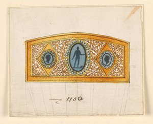 Design for a Comb by Unknown artist